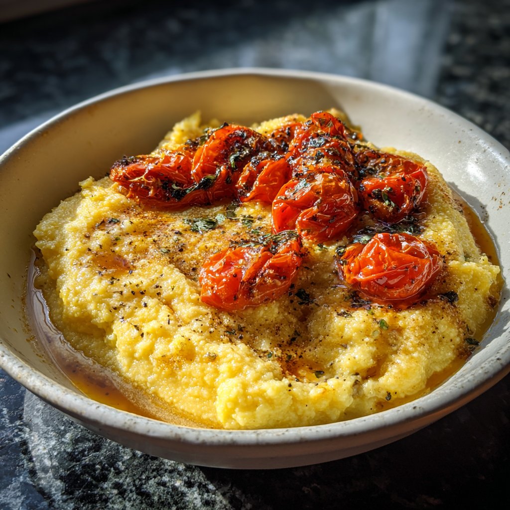 Polenta mit Tomaten