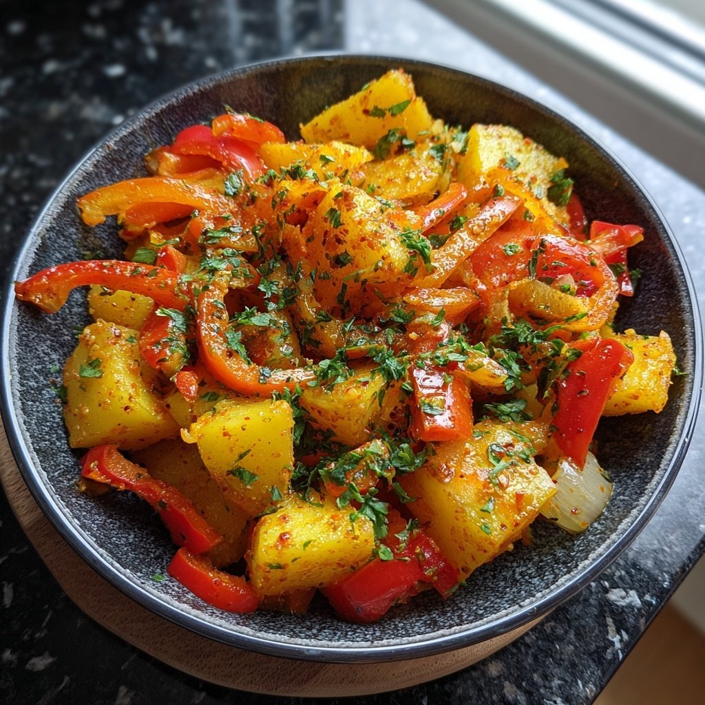 Kartoffel Paprika Salat Zum Grillen