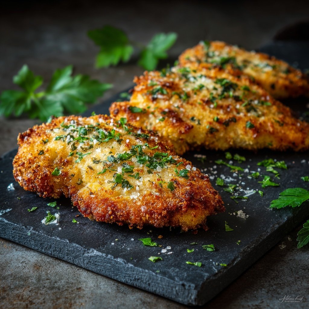 Blumenkohl Parmesan Schnitzel Aus Dem Ofen