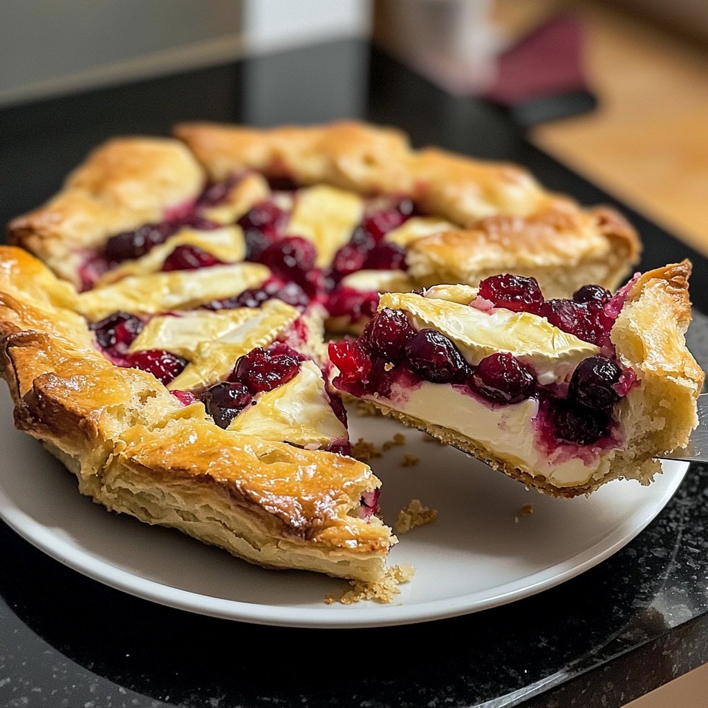 Cranberry-Brie-gefülltes Hähnchen