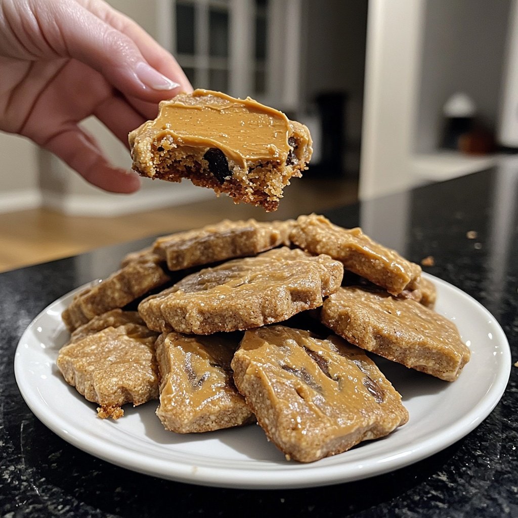 Gesunde Kekse mit Datteln & Erdnussbutter