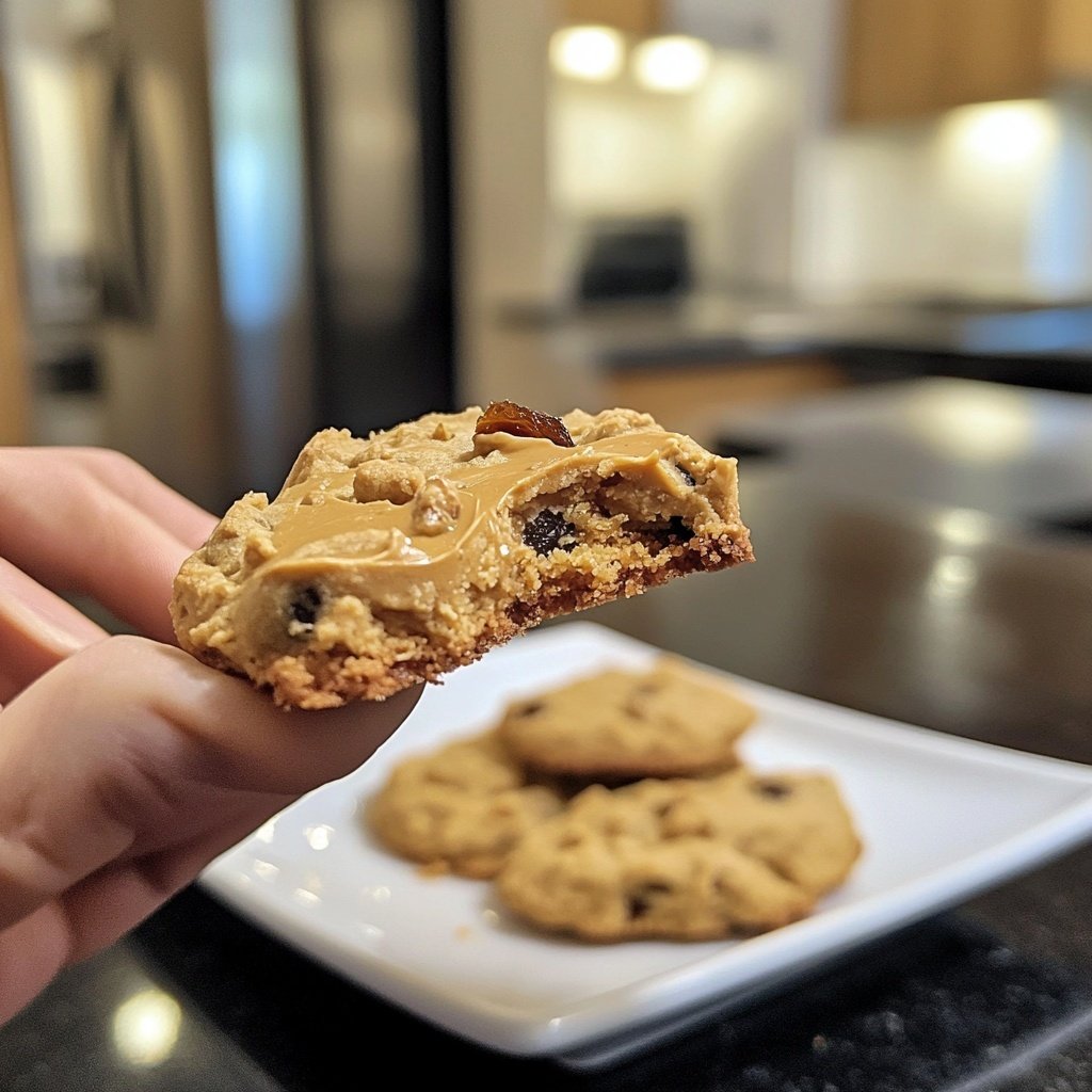 Dattel-Erdnussbutter-Cookies – vegan