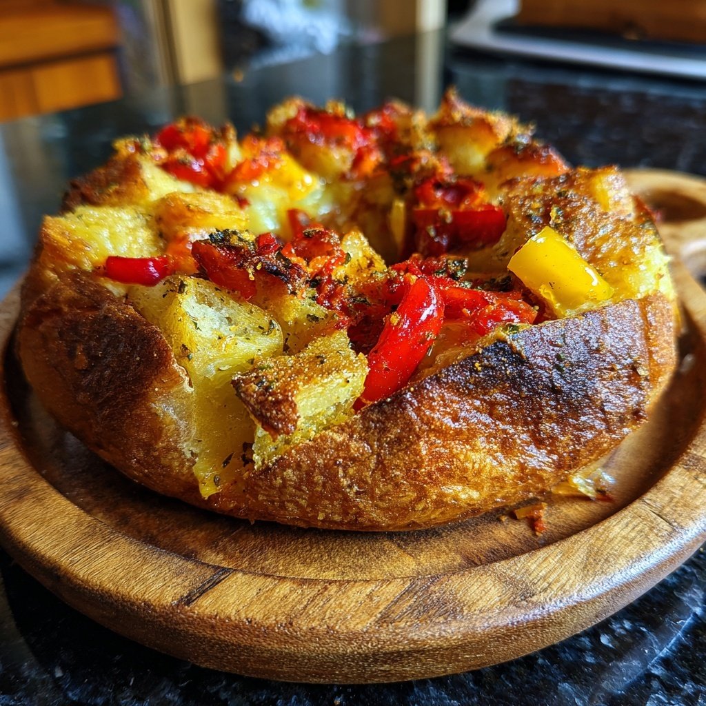 Ofenkartoffeln mit Paprika
