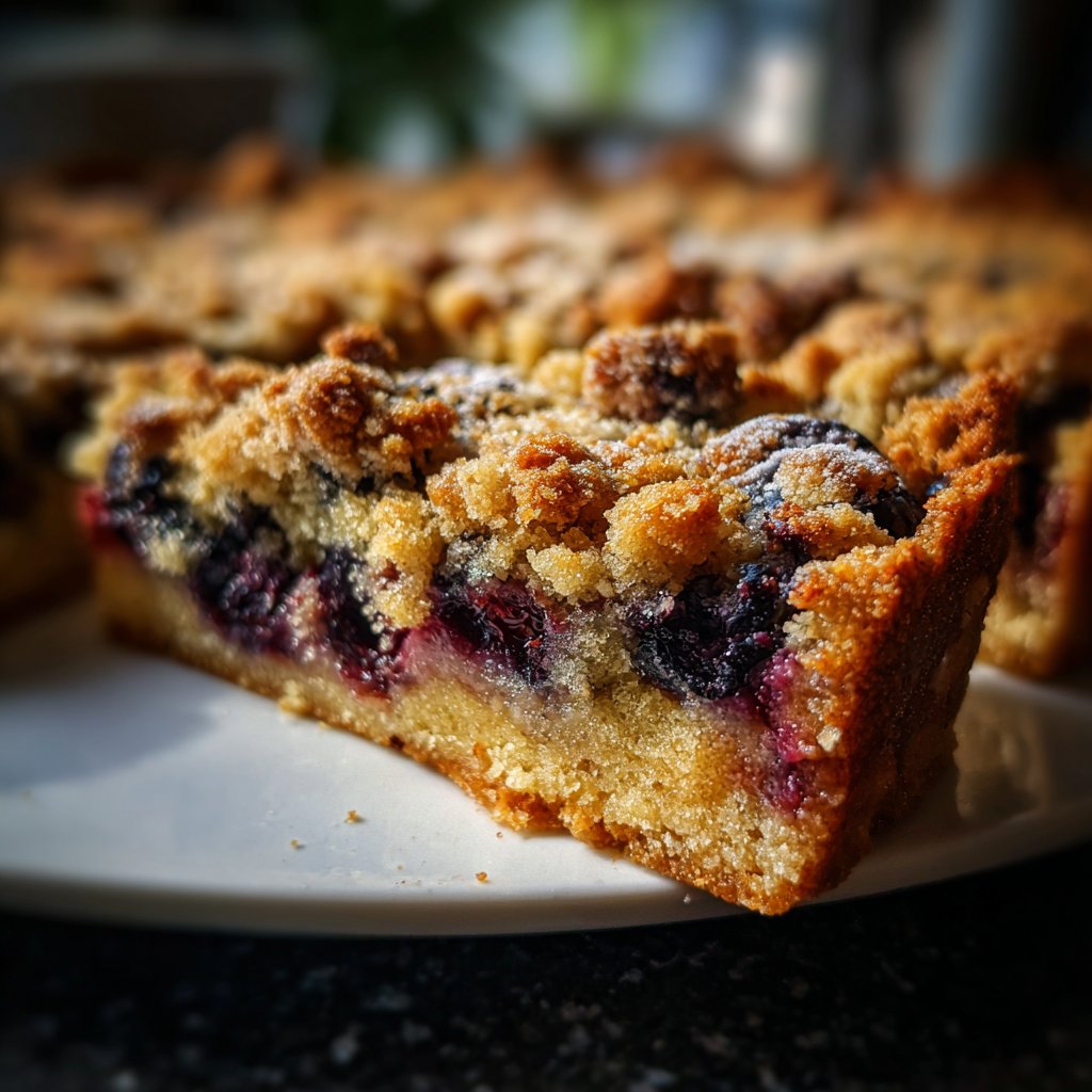 Streuselkuchen Mit Heidelbeeren